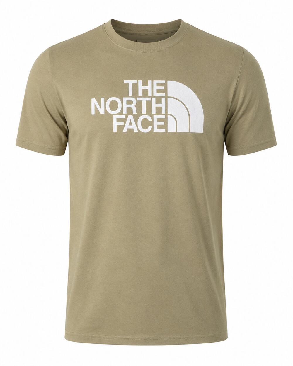 The North Face Tan Graphic Logo T-Shirt Medium Outdoor